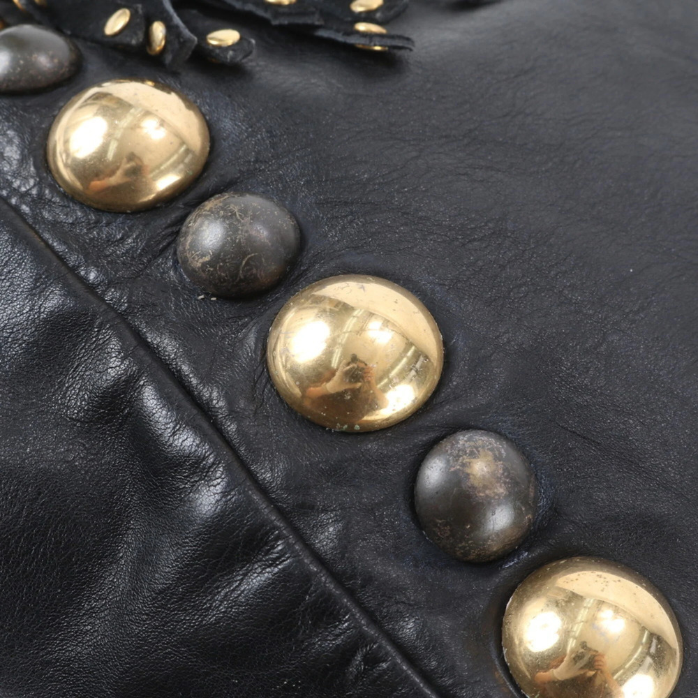 GUCCI Black Leather Tote Bag - Picture 8 of 10